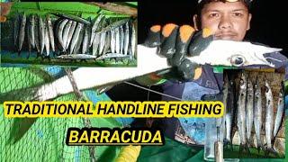 BARRACUDA FISHING USING SQUID AS BAIT ( PANO MANGHULI NG TORSILYO NA PUSIT ANG PAIN)