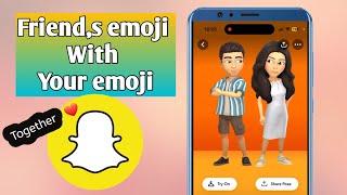 how to add best friend emoji in snapchat( two emojis together )