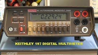 Scullcom Hobby Electronics #12 - Keithley 197 Digital Multimeter