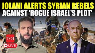 Israel To Alter Syria's Map? Jolani Alerts HTS Fighters Against 'Rogue Plots' | Watch