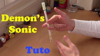 Apprendre le DEMON'S SONIC - Tuto Penspinning (remasterisé)