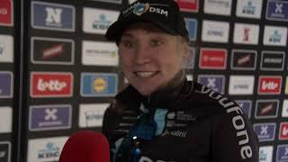 Megan Jastrab - Interview at the finish - Gent-Wevelgem 2023