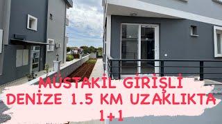 DİDİM EFELER DE MÜSTAKİL GİRİŞLİ DENİZE YAKIN 1+1 DAİRE 1.350.000₺ KAÇMAZ