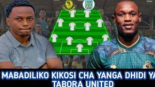 Kocha GAMONDI Ametangaza Ya Kikosi Cha Yanga Sc Leo Dhidi Ya Tabora United|Yanga Sc Vs Tabora  live