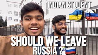 Kya Hume Russia chor dena chahiye ?  | offline classes | Indian student in Russia