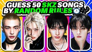 GUESS 50 STRAY KIDS SONGS BY RANDOM RULES  Stray Kids Quiz Challenge - KPOP QUIZ 2025