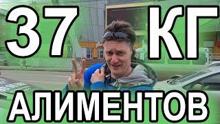 37 Килограммов алиментов!