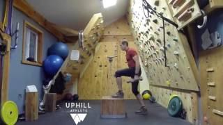 Strength Demo: Box Step Up and Heel Touch