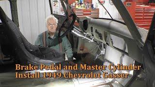 Speedway Brake Pedal and Master Cylinder Install, 1949 Chevrolet Gasser