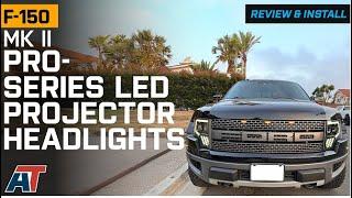 2009-2014 F-150 MK II PRO-Series LED Projector Headlights Review & Install