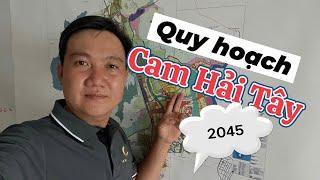 Quy hoạch mới tại xã Cam Hải Tây, huyện Cam Lâm với Đồ án quy hoạch phân khu phía Bắc 2045