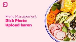 Menu Management: Dish photo upload karen [PK - Urdu]