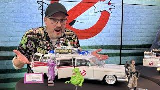 The Intricate Design Journey Of Ghostbusters Haslab Ecto-1,  Ecto-1a and Figures