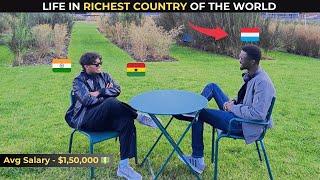 Everybody is millionaire here || from ghana  to Luxembourg 