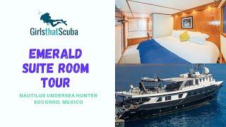 Tour of Emerald Suite - Nautilus Undersea Hunter, Socorro