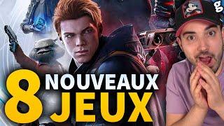 8 NOUVEAUX JEUX STAR WARS qui ARRIVENT ! (dont 3 qui viennent d'être annoncés)