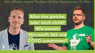 Wie passen Microsoft 365 und COYO zusammen? - DiMis Toolbox vom 21.05.21