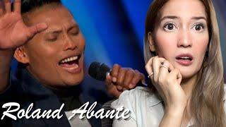 AGT Contestant Moves Audience to Tears: MY FIRST TIME Reaction To "Roland Abante"!
