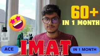 how to study 1 month before the IMAT exam: free study plan to ace imat in 30 DAYS