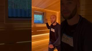 Для чего окно в сауне? #строительствоспа #саунавдоме #саунаподключ #строительствосауны #сауна #спа