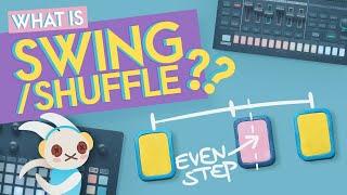 Here's what SWING/SHUFFLE really does... An easy explanation | Drum Machine 101