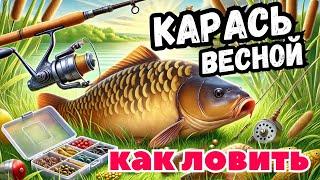  Ловля карася весной: секреты успешной рыбалки в марте, апреле и мае! Снасти, приманки, тактика