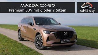 Mazda CX 80: Wie gut ist das SUV mit dem Plug-In Hybrid? / Fahrbericht / Review / PHEV / Kapitel