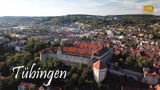 Tübingen, Universitätsstadt, DJI Mavic, 4K, UHD