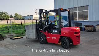 China Forklift Brand: HITOP Diesel Forklift Truck CPCD30