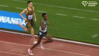 Jakob Ingebrigtsen took 2nd in the 1,500m at the Zurich Diamond League 05/09/2024.