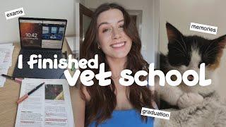 i finished vet school | Vet School Vlog