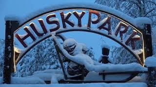 Santa Claus Village in Rovaniemi, Lapland Finland just before Christmas, Father Christmas