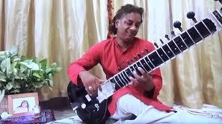 Avaneedra Sheolikar. Morning Meditation & Sitaar Vadan. 14 June 2020.