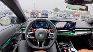 2025 BMW M5 - POV First Driving Impressions