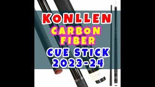 KONLLEN CARBON CUE STICK 2023-2024 REVIEW #billiards #cuesport #pool#trickshot #snooker