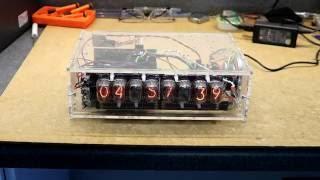 Z80 Retrocomputing 12 - Talking Z80 Nixie Tube Clock