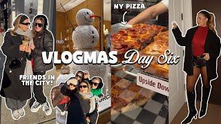 VLOGMAS IN NEW YORK ️ high line walk, shopping in hudson yards, girls night out