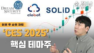 [한균수의 순.정.남] 핫해지는 핵심 테마주, CES 2025 일정 매매 가능한 종목들