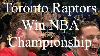 Toronto Raptors Win NBA Championship!