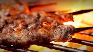 Best street food Chinese BBQ【Eng Sub】