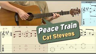 Peace Train / Cat Stevens (Guitar) [Notation + TAB]