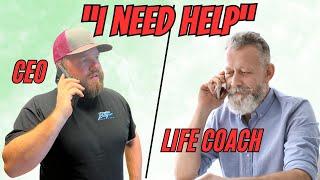 Landscaping CEO Makes Emergency Call to Life Coach