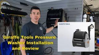 Installing the Giraffe Tools 2200PSI Grandfalls Pressure Washer and Review