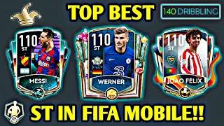 TOP 10 BEST STRIKERS (ST) IN FIFA MOBILE 20! FIFA MOBILE 20 NEW BEAST STRIKER'S!!