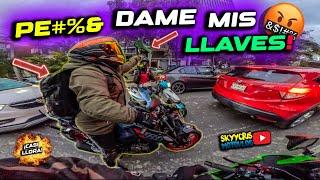 LE QUITAN LAS LLAVES DE SU MOTO!  Observaciones Diarias #14 | SKYYCRIS