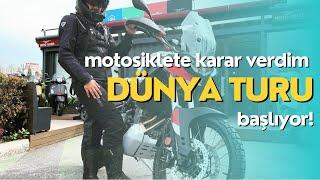 Dünya Turuna Bu Motosikletle Çıkıyorum #dünyaturu #seyahat #motosiklet