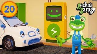 Gecko Fixes Cars at His Repair Garage | Educational Videos For Toddlers | Gecko's Garage