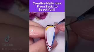 Creative nail ideal from a professional