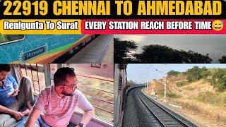 22919 Chennai to Ahmedabad Humsafar Express | Renigunta To Surat | Reach Before Time  | Vlog-105.