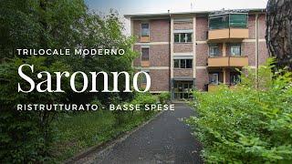 ◼︎ Case a Saronno | Trilocale Moderno con Balcone | FattoreCasa